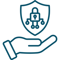 Cybersecurity icon
